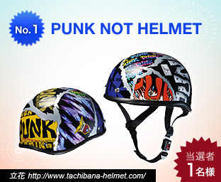 PUNK NOT HELMET