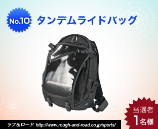 タンデムライドバッグ