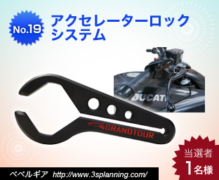 アクセレーターロックシステム
