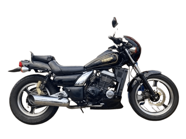 カワサキ エリミネター250SE 1988~1996年式 300mmロング フロント ブラックステンメッシュブレーキ カワサキ エリミネター250SE 1988~1996年式 300mmロング フロント ブラックステンメッシュブレーキ