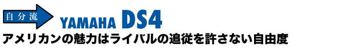  YAMAHA DS4  AJ̖͂ Co Ǐ]ȂRx