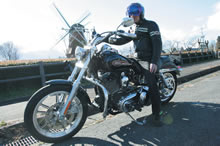 HARLEY-DAVIDSON FXDL 吉田さん