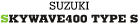 SUZUKI SKYWAVE400 TYPE S