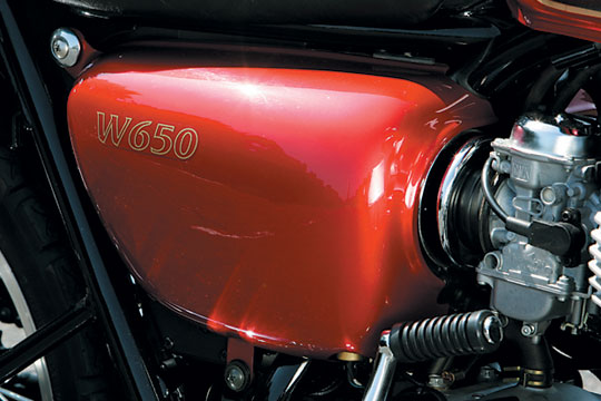 初期型のw650用 赤色タンク 初期型のw650用 赤色タンク - メルカリ