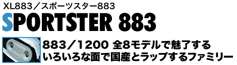 XL883^X|[cX^[883 SPORTSTER 883@883^1200 S8fŖ 낢ȖʂōYƃbvt@~[