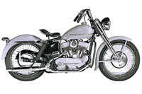 HARLEY DAVIDSON model K