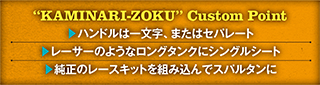 “KAMINARI-ZOKU” Custom Point