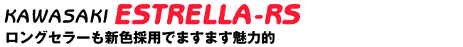 KAWASAKI@ESTRELLA@OZ[VF̗pł܂܂͓I