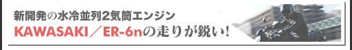 VJ̐2CGW KAWASAKI^ER-6n̑肪s!