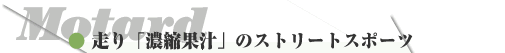 Motard  uZkʏ`ṽXg[gX|[c