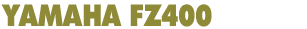 YAMAHA FZ400