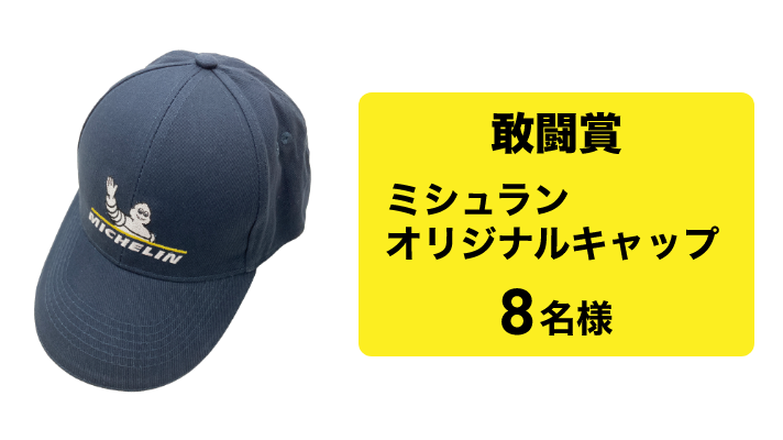 敢闘賞ミシュランオリジナルキャップ