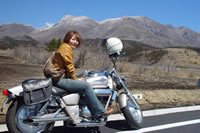 九州ライダーの聖地 大阿蘇を望む大観峰